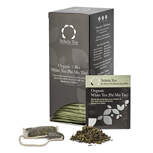 Organic White Tea, 40 Silken Teabags