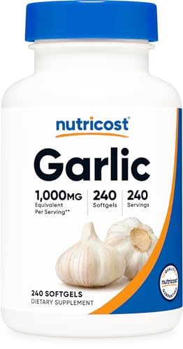 Premium Garlic Supplement 1000mg Softgels