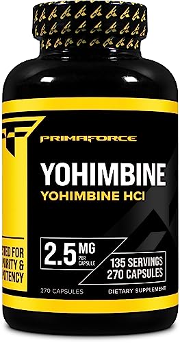 PrimaForce Yohimbine HCl 2.5mg Capsules