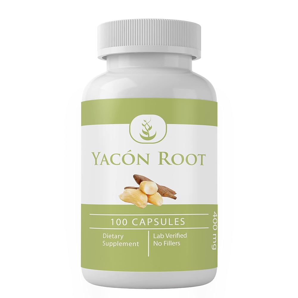 Pure Yacon Root Capsules, Lab Verified