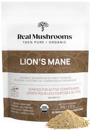 Real Mushrooms Lions Mane Extract Powde...