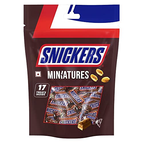 Snickers Miniatures Chocolate Bars, 150...