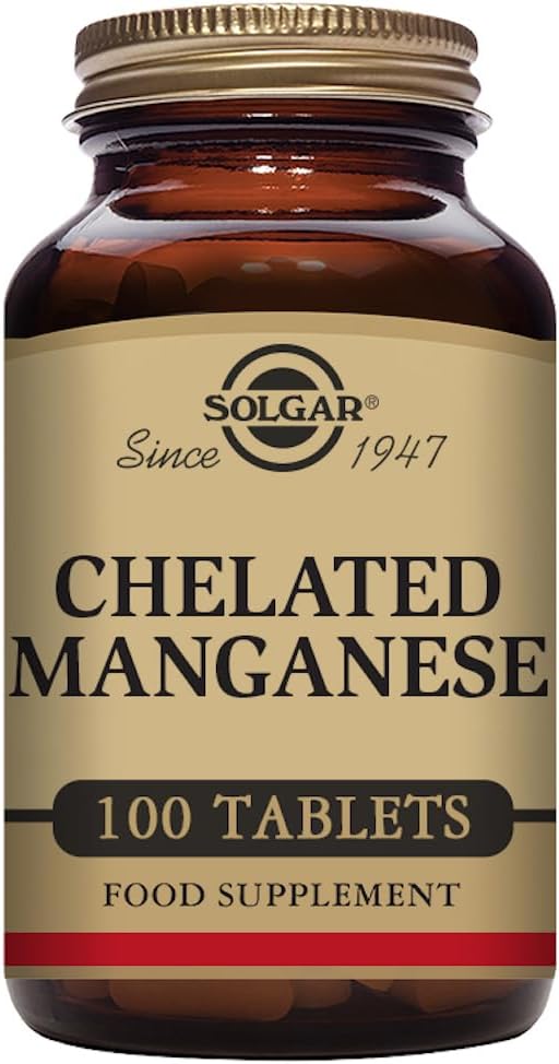 Solgar Manganese Tablets, 100 Count