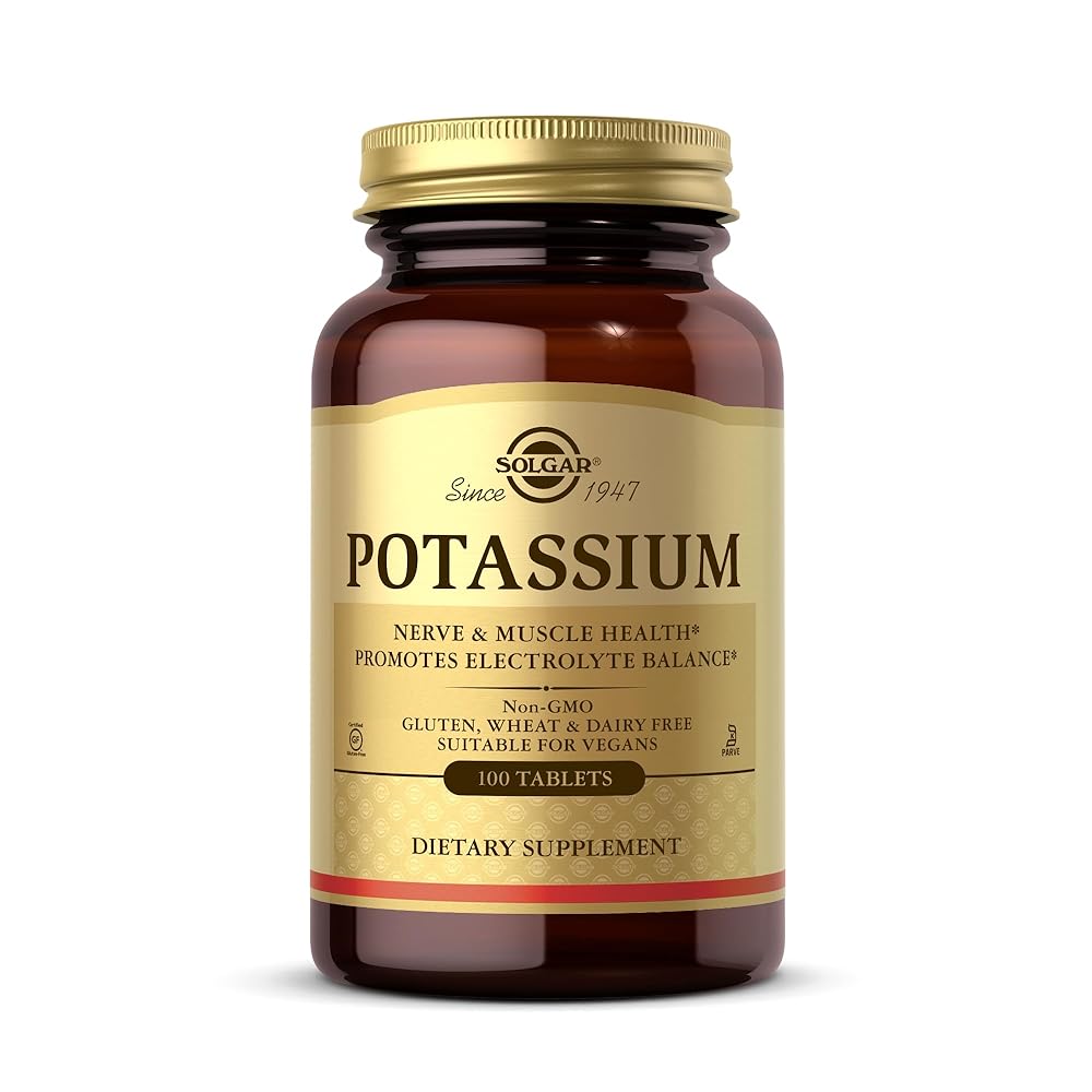 Solgar Potassium 100S Tablets – P...