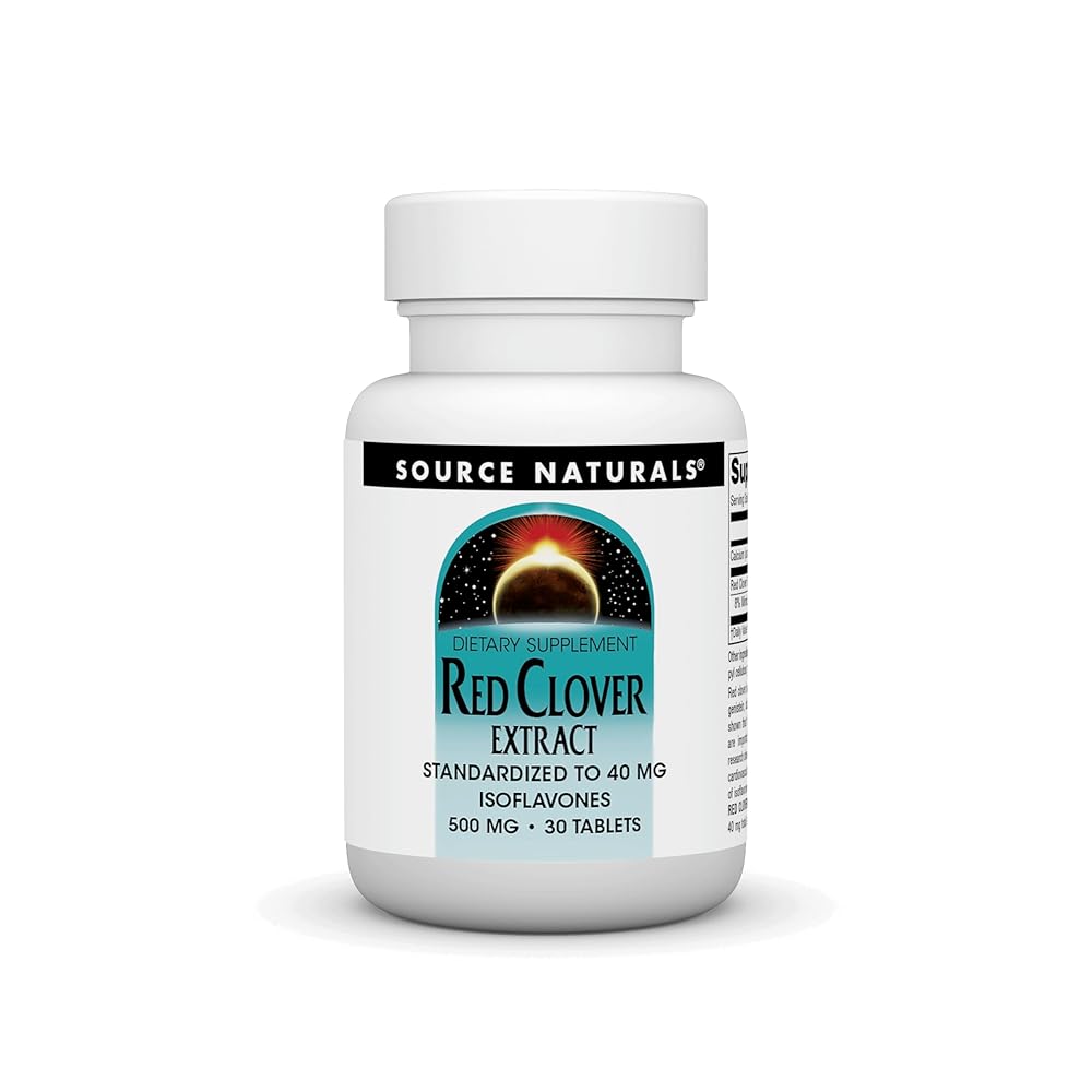 Source Naturals Red Clover 500mg Tablets