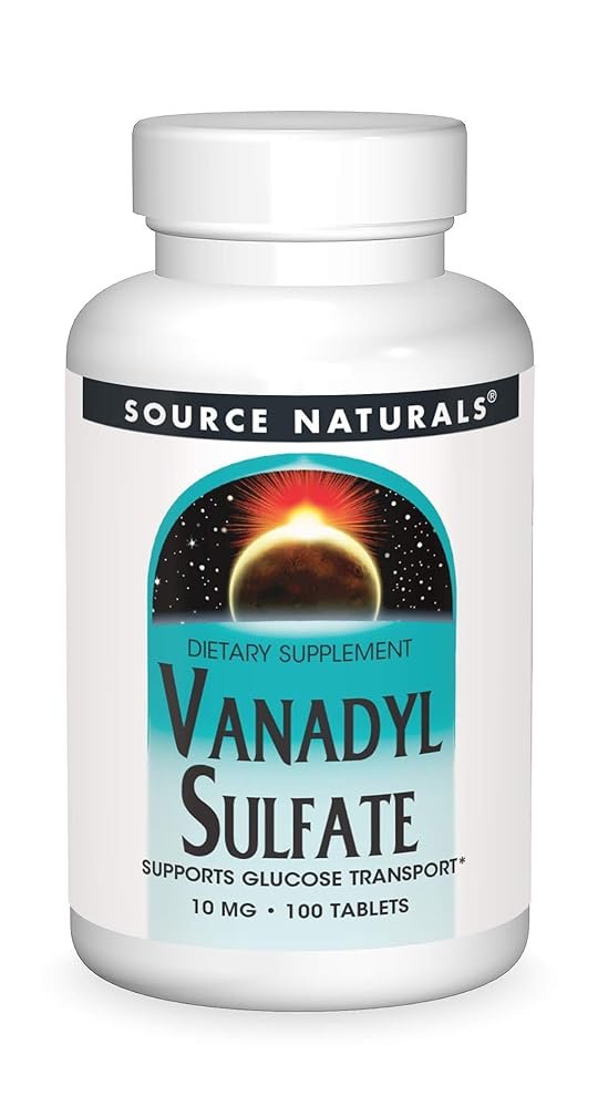 Source Naturals Vanadyl Sulfate Glucose...