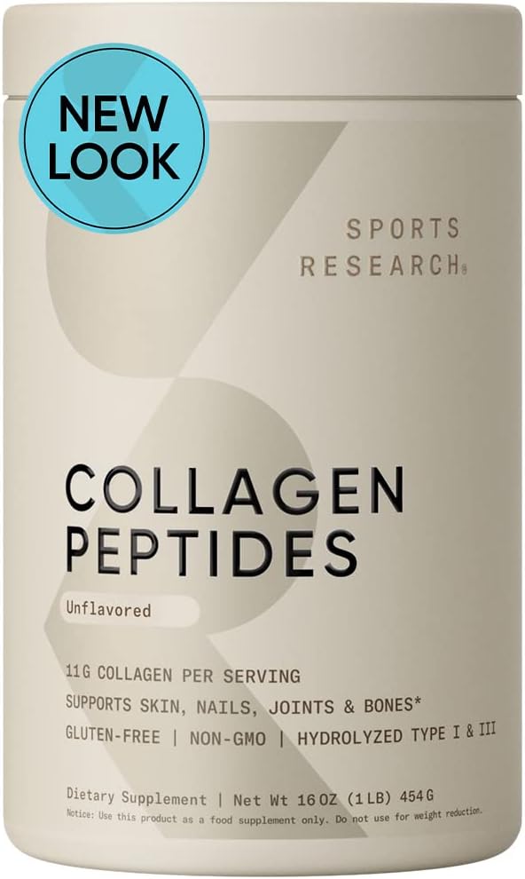 Sports Research Collagen Peptides Powder