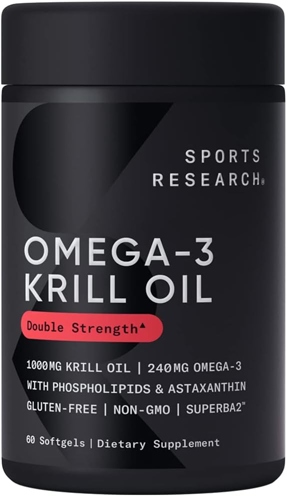 Sports Research Krill Oil Supplement &#...