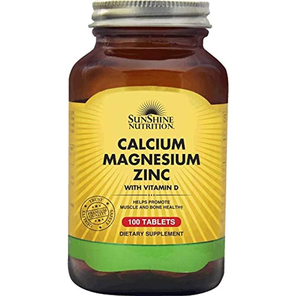 Sunshine Nutrition Calcium Magnesium Zi...