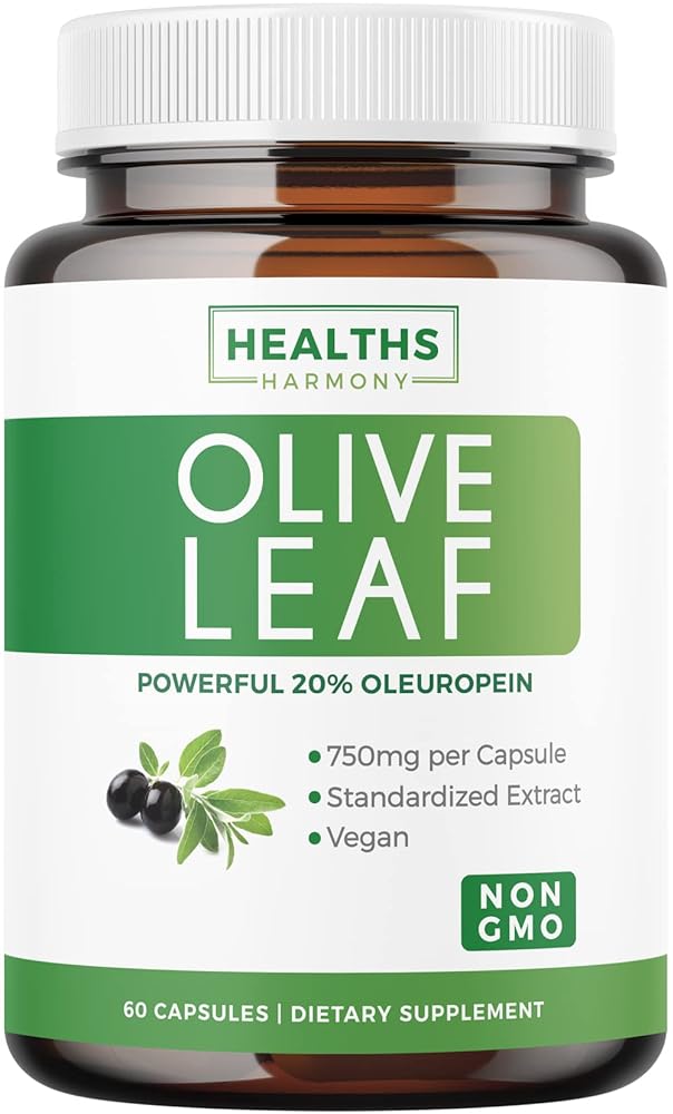 Super Strength Olive Leaf Extract Capsules