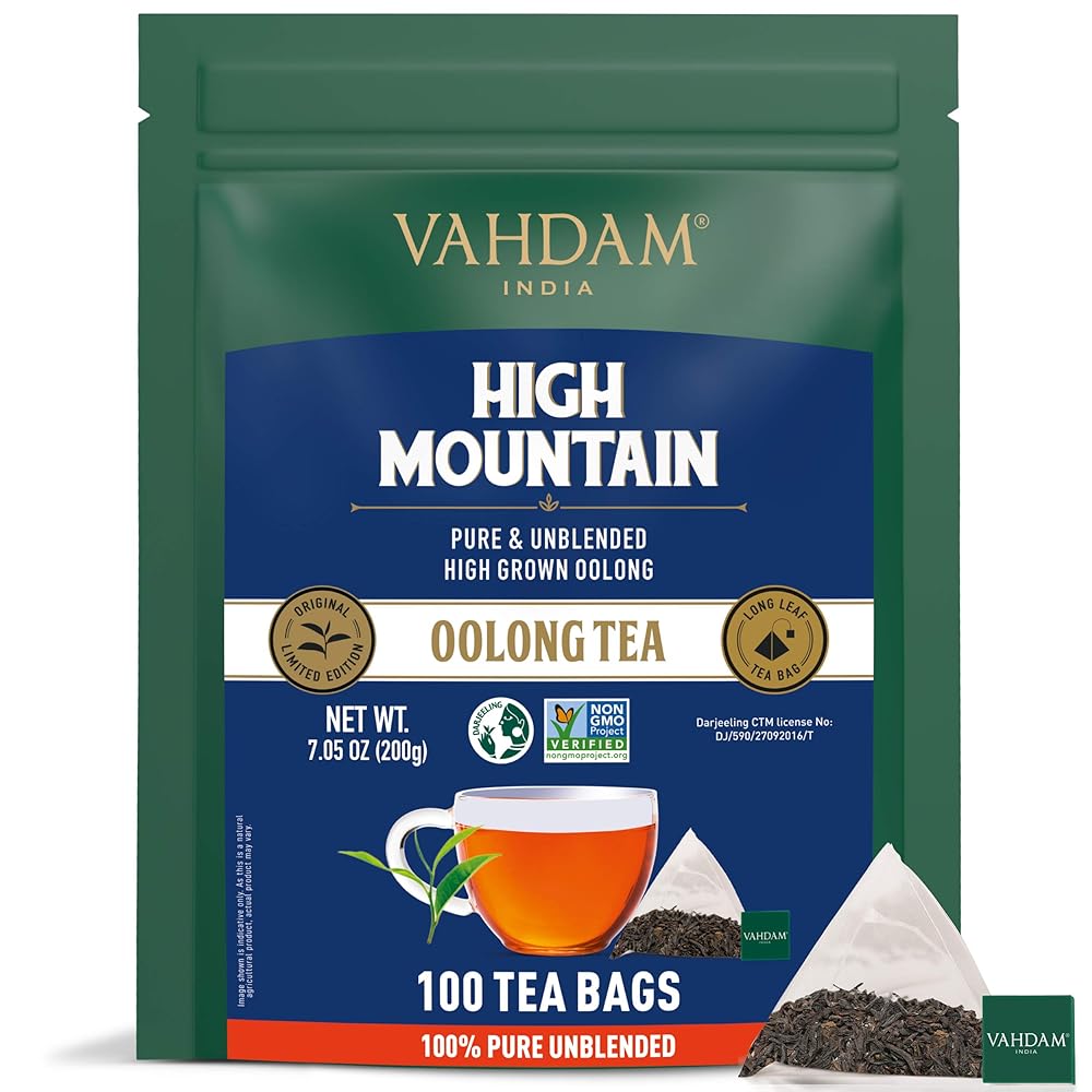 VAHDAM Oolong Tea Bags – High Mou...