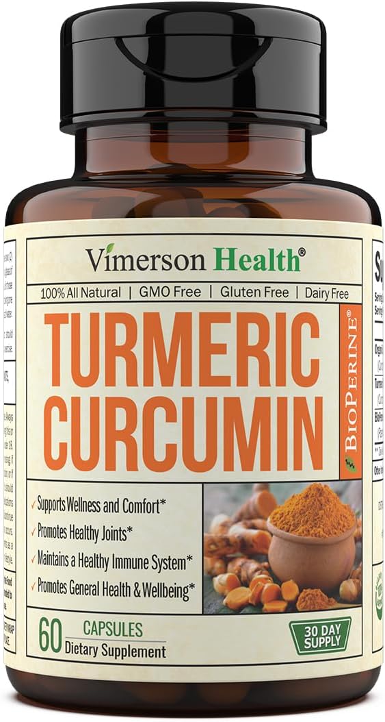 Vimerson Health Turmeric Curcumin Capsules