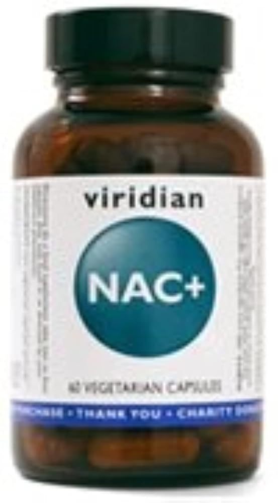 Viridian NAC+ N-Acetyl L-Cysteine Vegicaps