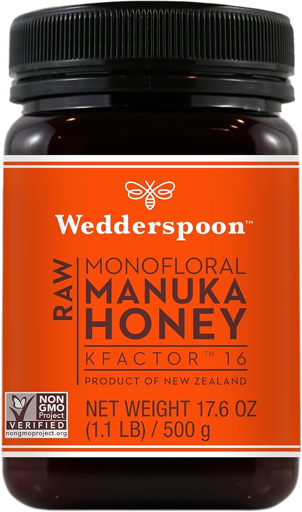 Wedderspoon Manuka Honey Kfactor 16, 17...