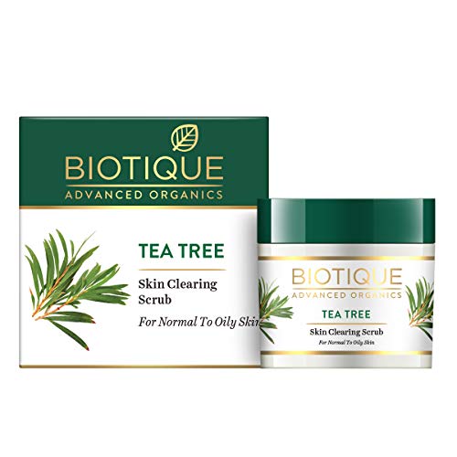 Biotique Tea Tree Skin Clearing Face Scrub