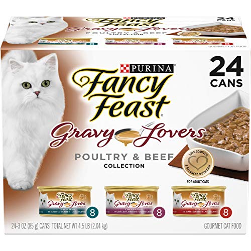Purina Fancy Feast Gravy Wet Cat Food V...