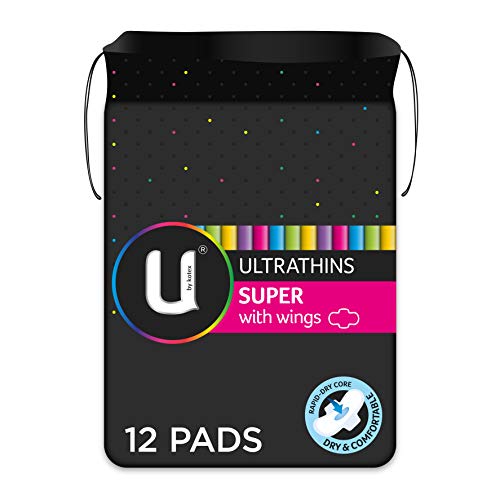 U by Kotex Ultrathin Pads Super with Wings