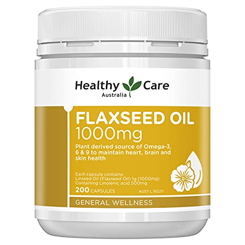 Healthy Care Flaxseed Oil Supplement