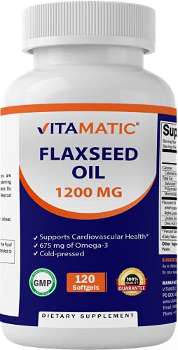 Vitamatic Flaxseed Oil Supplement