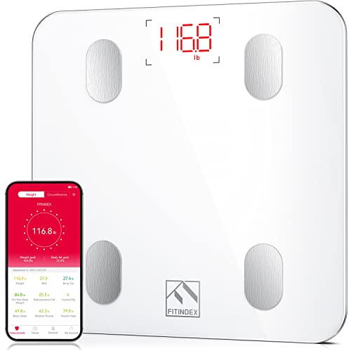 FITINDEX Body Fat Monitor Scale