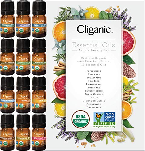 Cliganic USDA Organic Aromatherapy