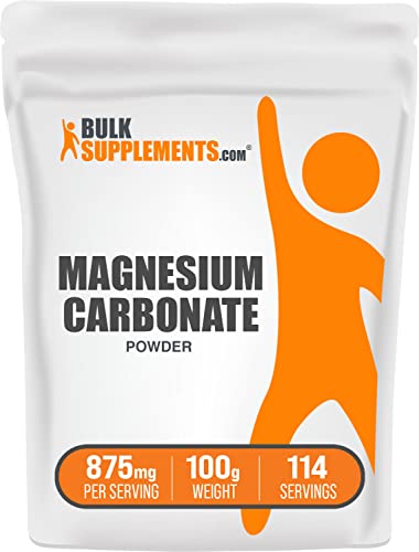 BulkSupplements.com Magnesium Carbonate...