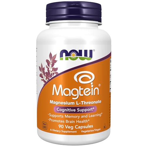 NOW Supplements, Magtein with patented ...