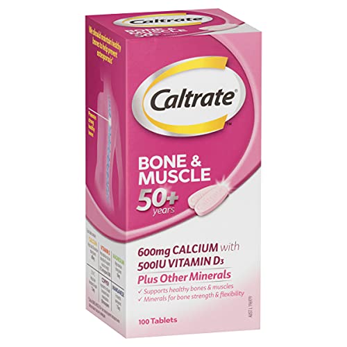 Caltrate Bone & Muscle 50+ with Ca...