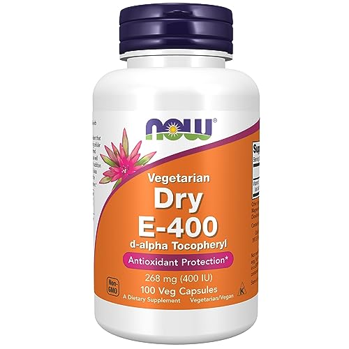 Now Supplements Vitamin E-400 IU Softgels