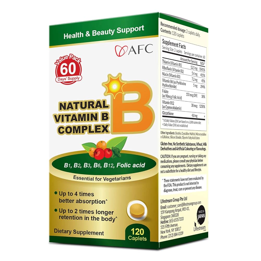 AFC Japan Natural Vitamin B Complex