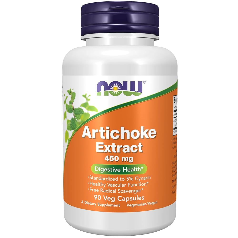 Artichoke Extract Capsules 450mg by NOW