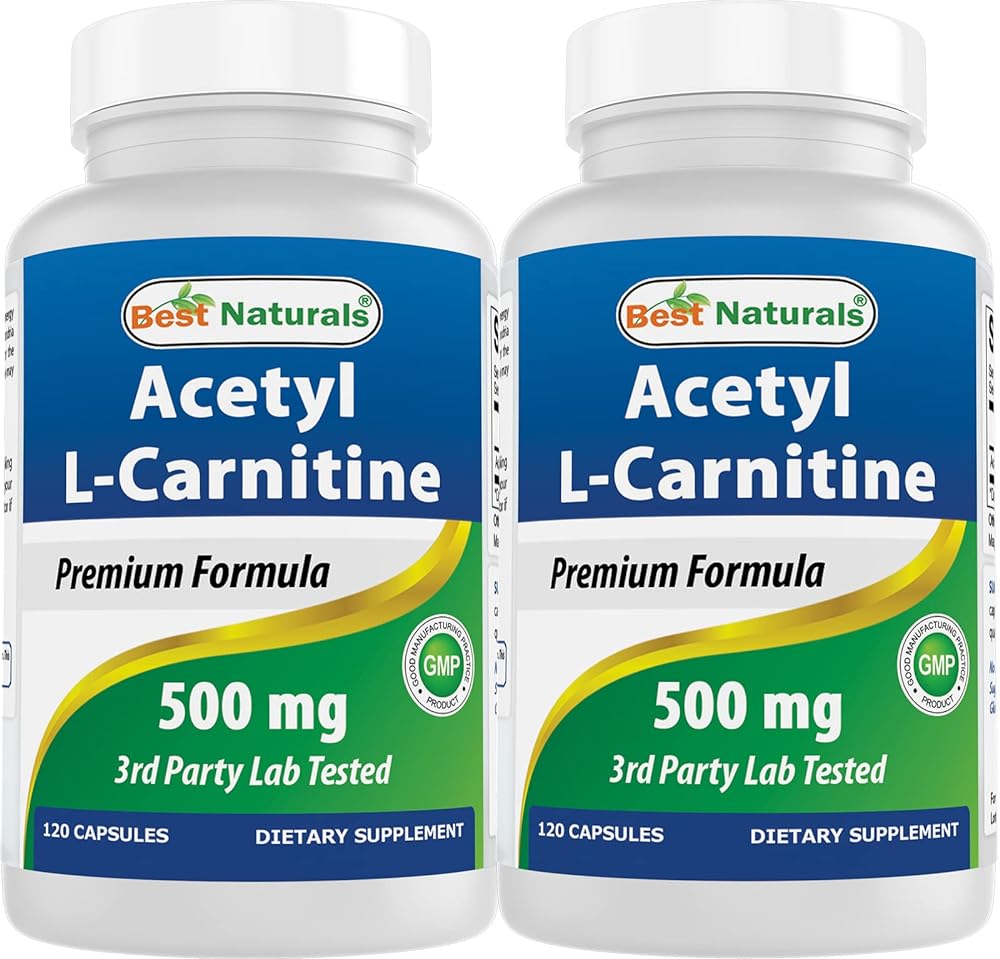 Best Naturals Acetyl L-Carnitine 500mg