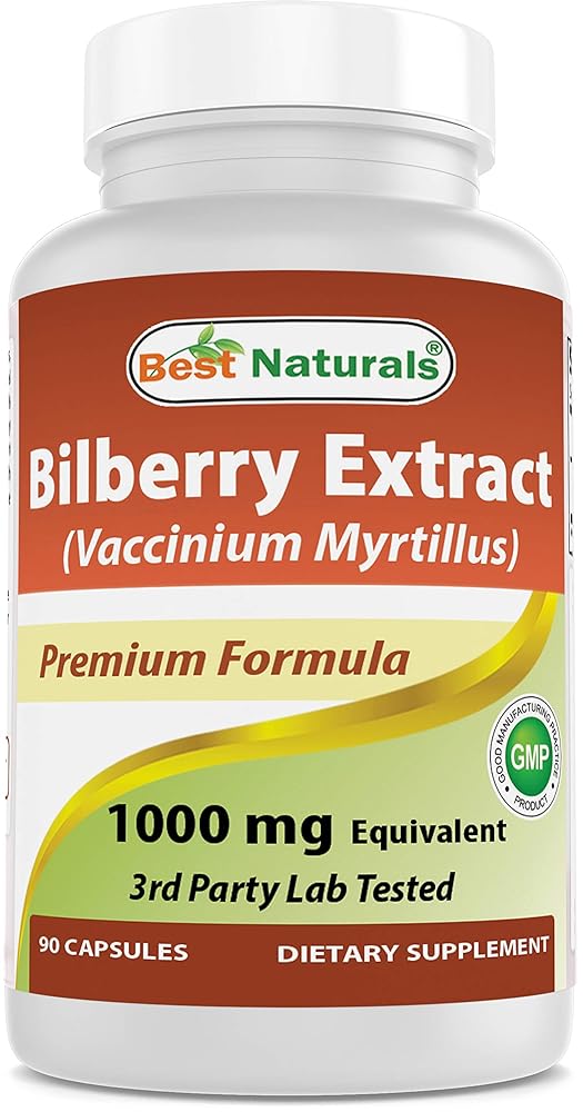 Best Naturals Bilberry Extract 1000mg