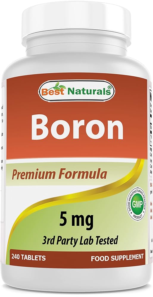 Best Naturals Boron 5mg 240 Tablets
