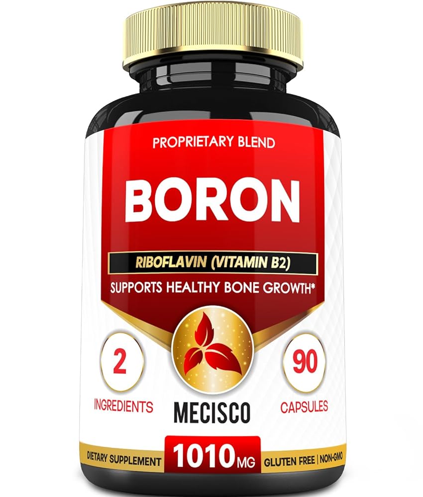Boron Supplement with Riboflavin –...
