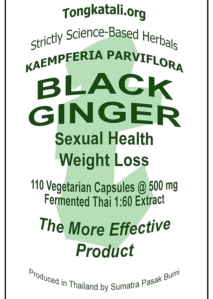 BrandName Black Ginger Capsules 500mg