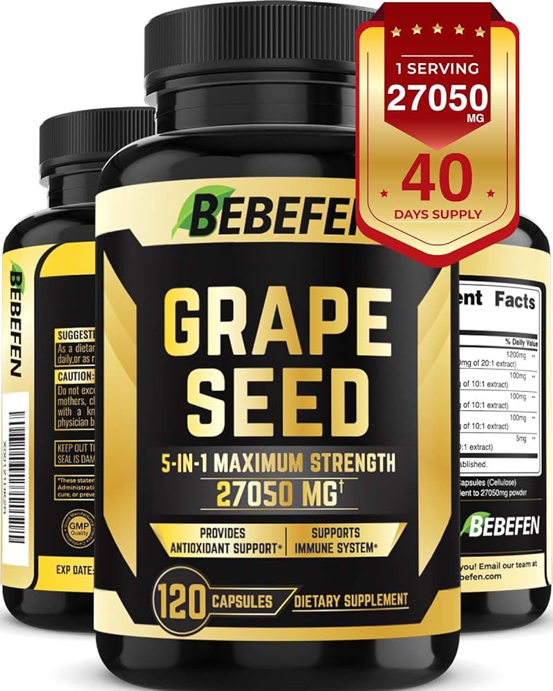 BrandName Grape Seed Extract Capsules w...
