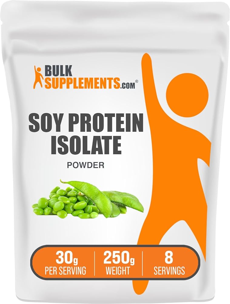 BulkSupplements.com Soy Protein Isolate...