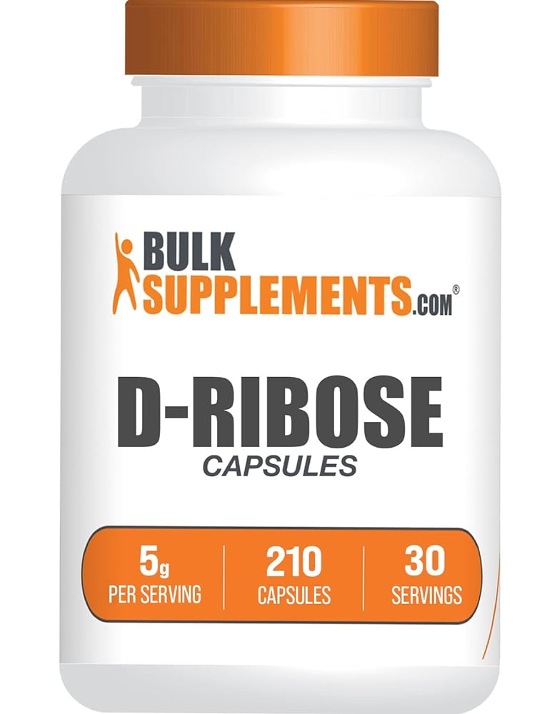 BulkSupplements D-Ribose Capsules ̵...