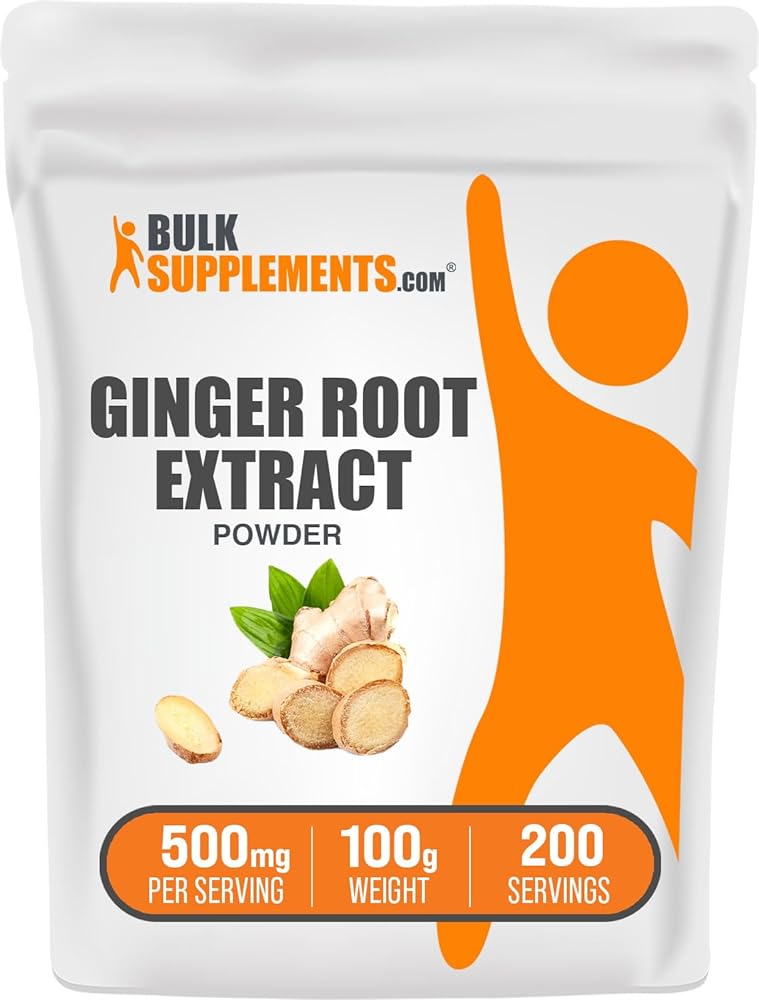 BulkSupplements Ginger Root Extract Pow...