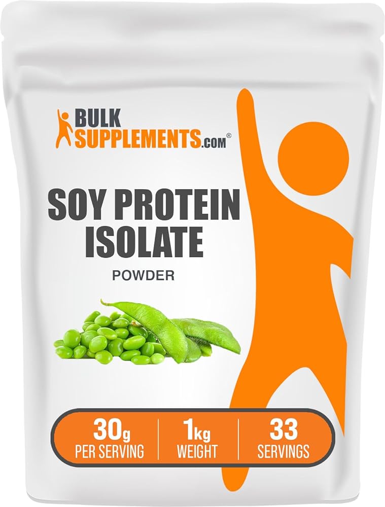 BulkSupplements Soy Protein Isolate ...