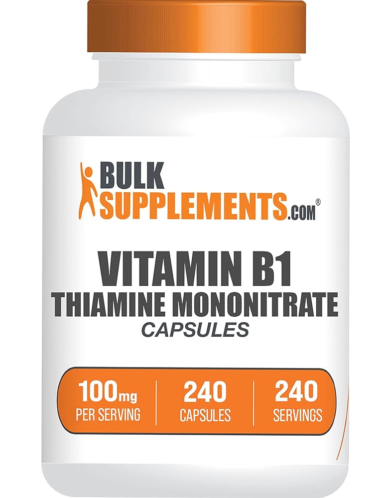 BulkSupplements Thiamine B1 Capsules &#...