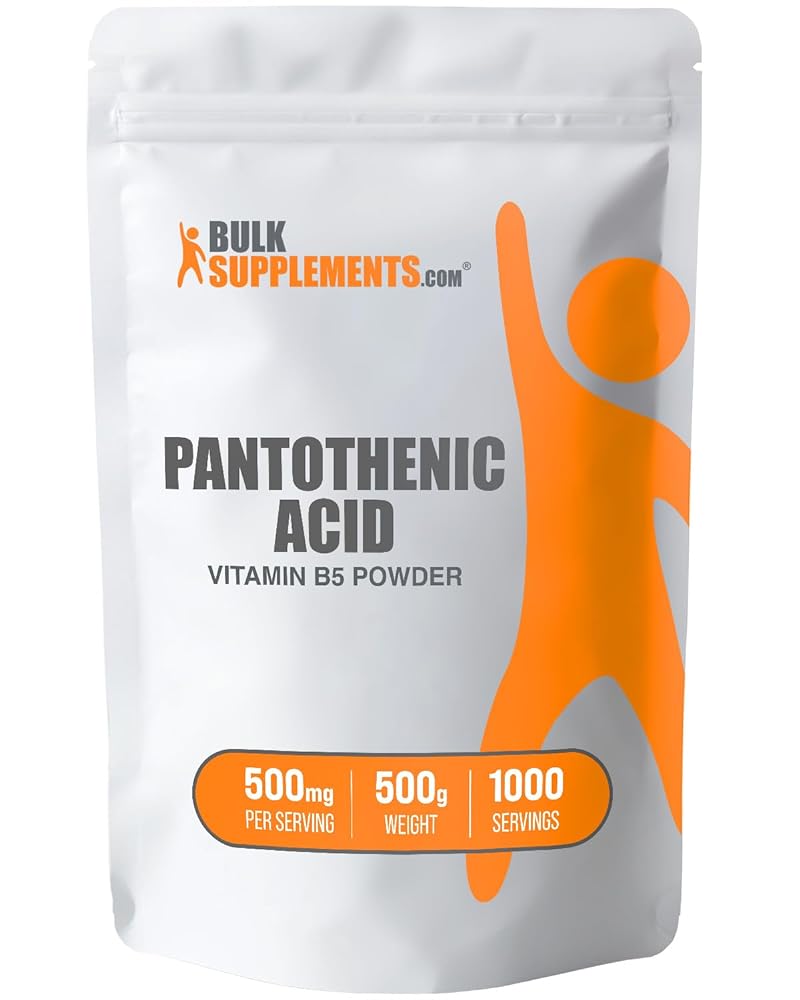 BulkSupplements Vitamin B5 Powder ̵...