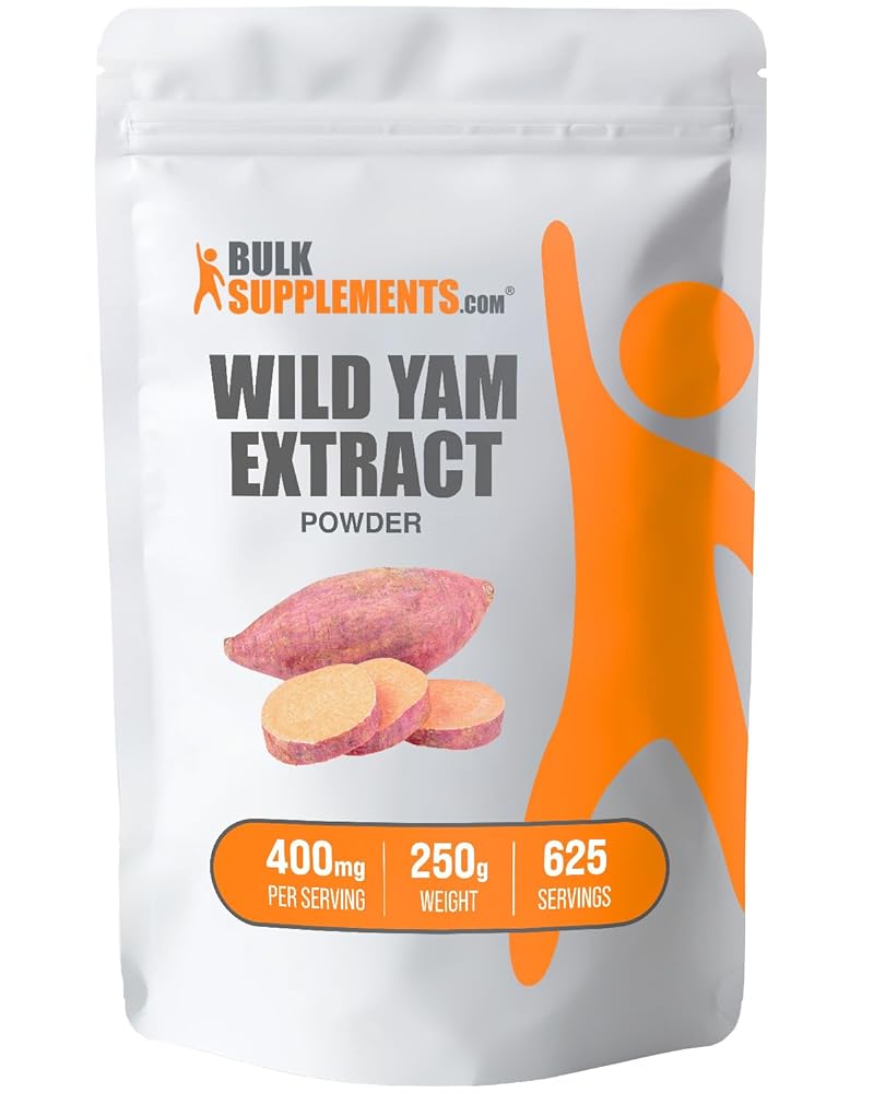 BulkSupplements Wild Yam Extract Powder...