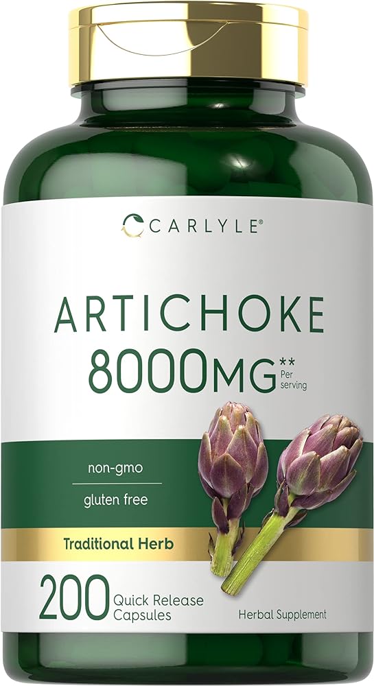 Carlyle Artichoke Extract Capsules, 200...