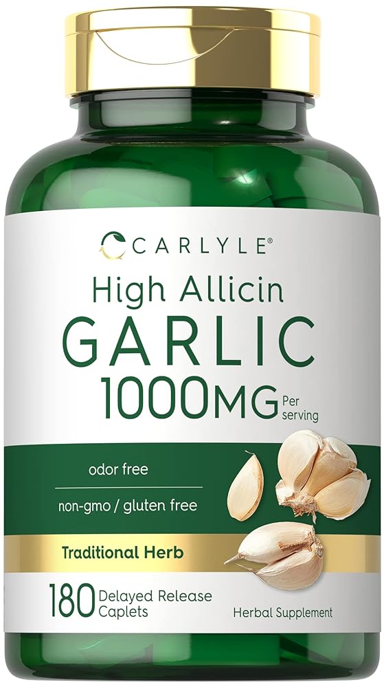 Carlyle High Allicin Garlic Caplets
