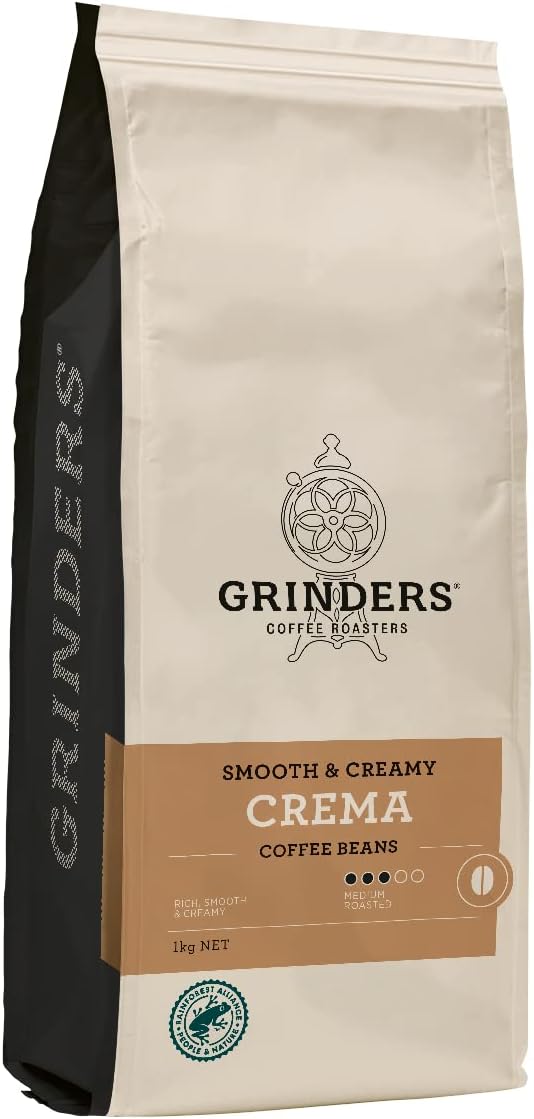 Crema Coffee Beans by Grinders, 1kg