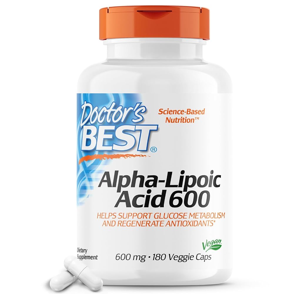 Doctor’s Best Alpha-Lipoic Acid 6...