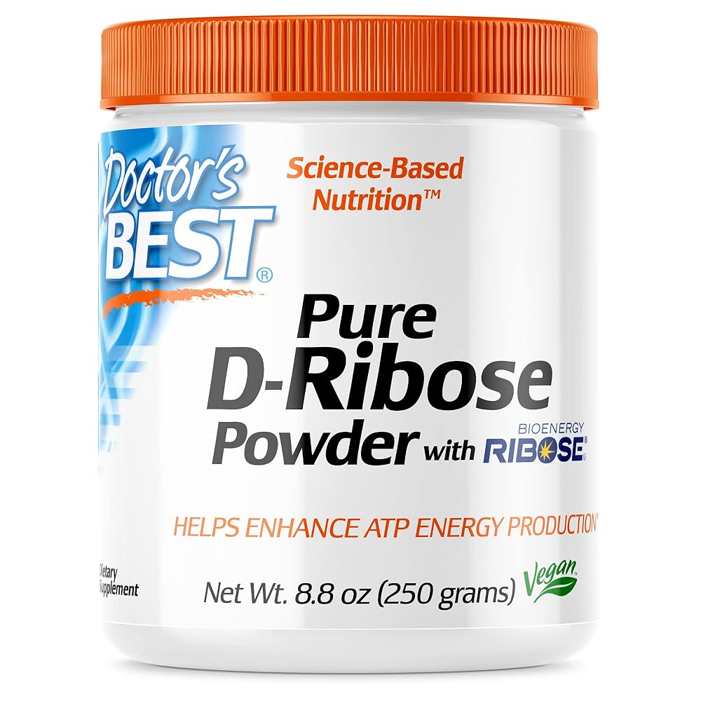Doctor’s Best D-Ribose Energy Sup...