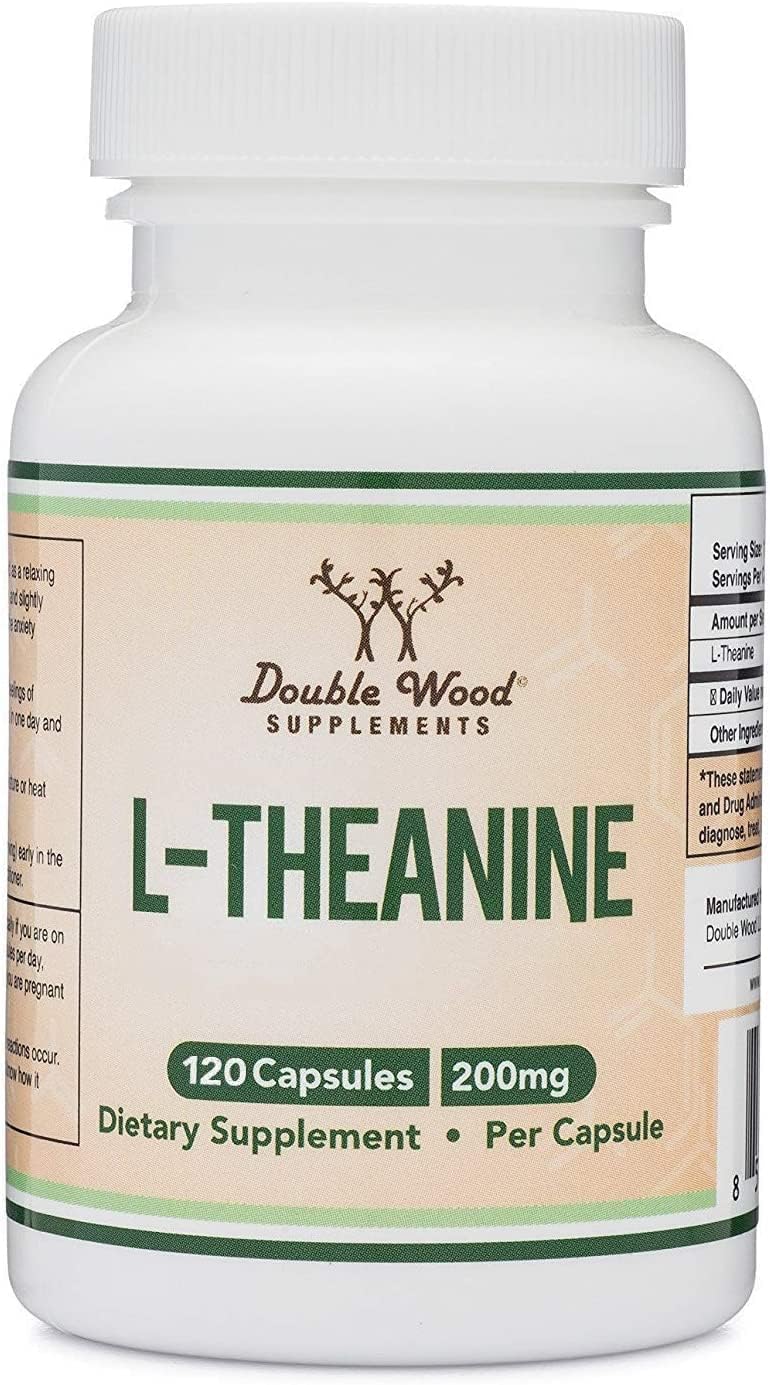 Double Wood L-Theanine 200mg Capsules